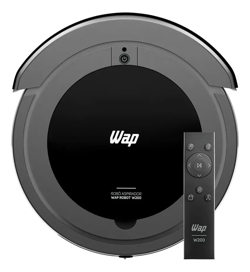 ROBÔ ASPIRADOR TOP, PARCELADOOO 🤌🏼 WAP Robô W200 Aspirador Robô 3 em 1 Varre Aspira Passa Pano Bivolt
