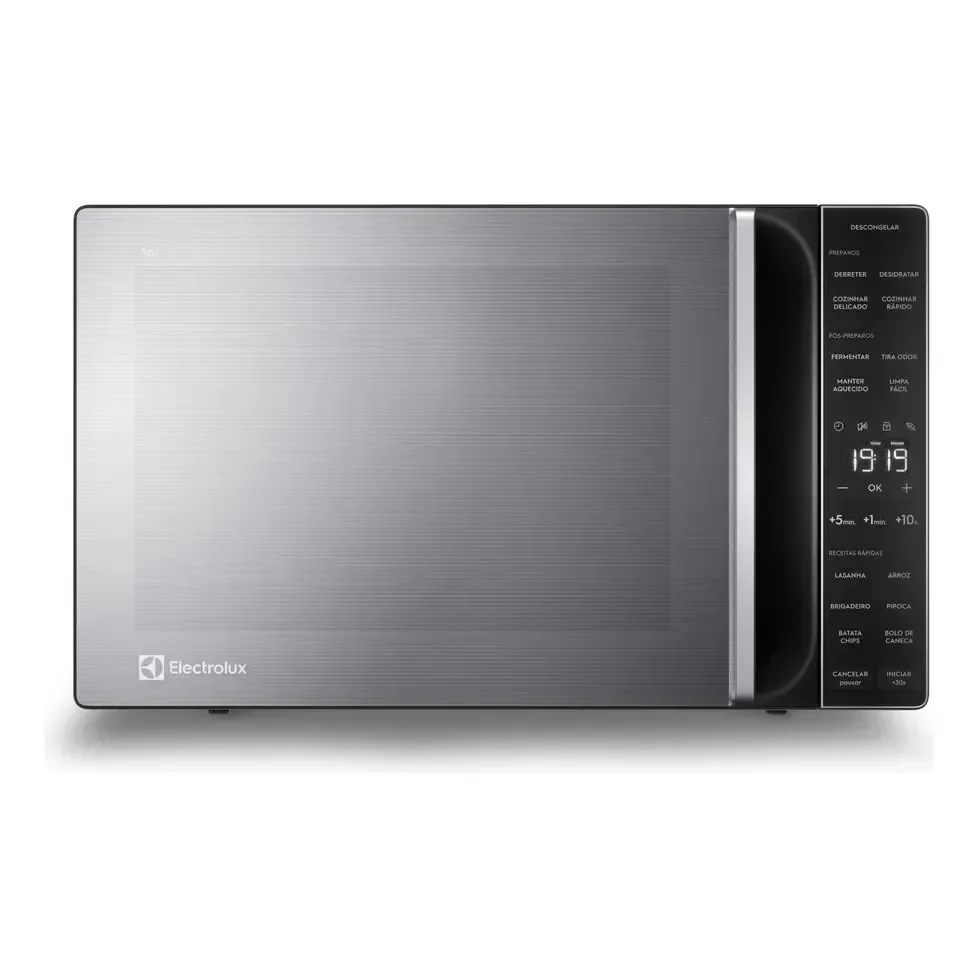 ✨Micro-ondas Electrolux 36l Cor Inox Efficient Com Descongelamento Assistido Me36s 127v✨️