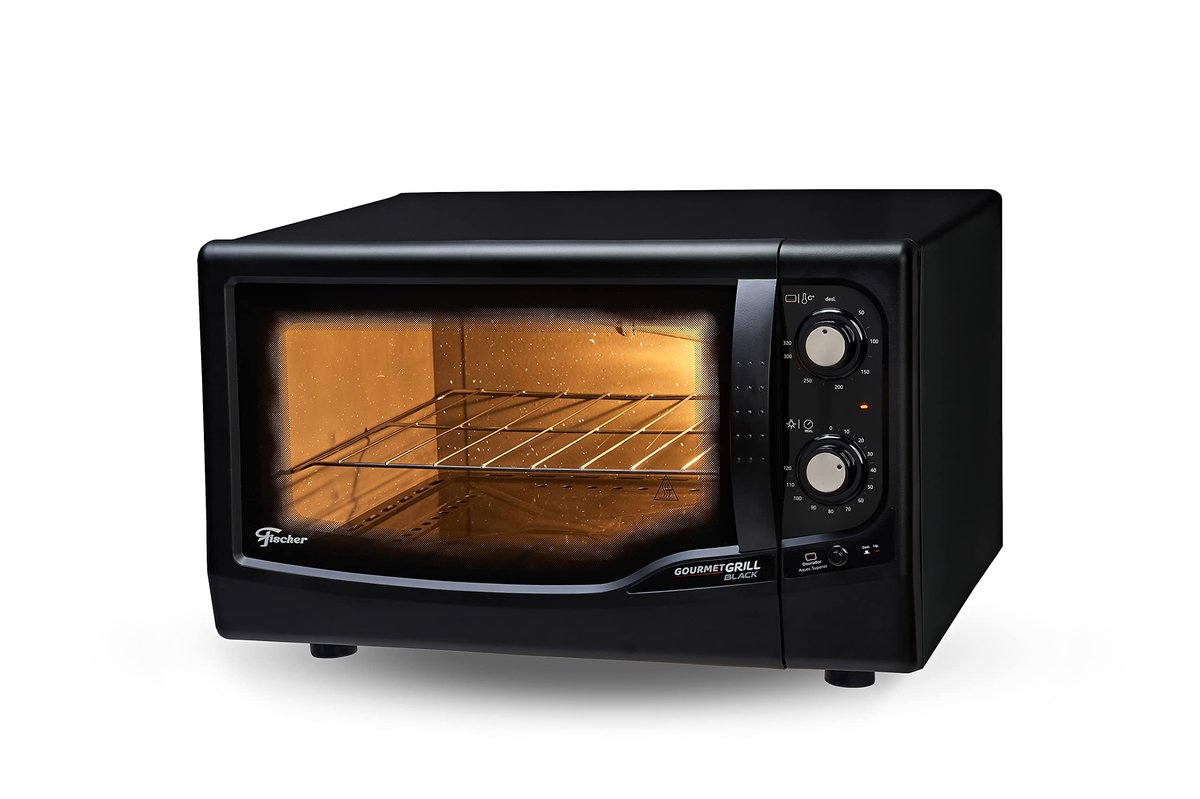 Fischer Forno Elétrico Bancada Gourmet Grill 44L Preto 220V ​