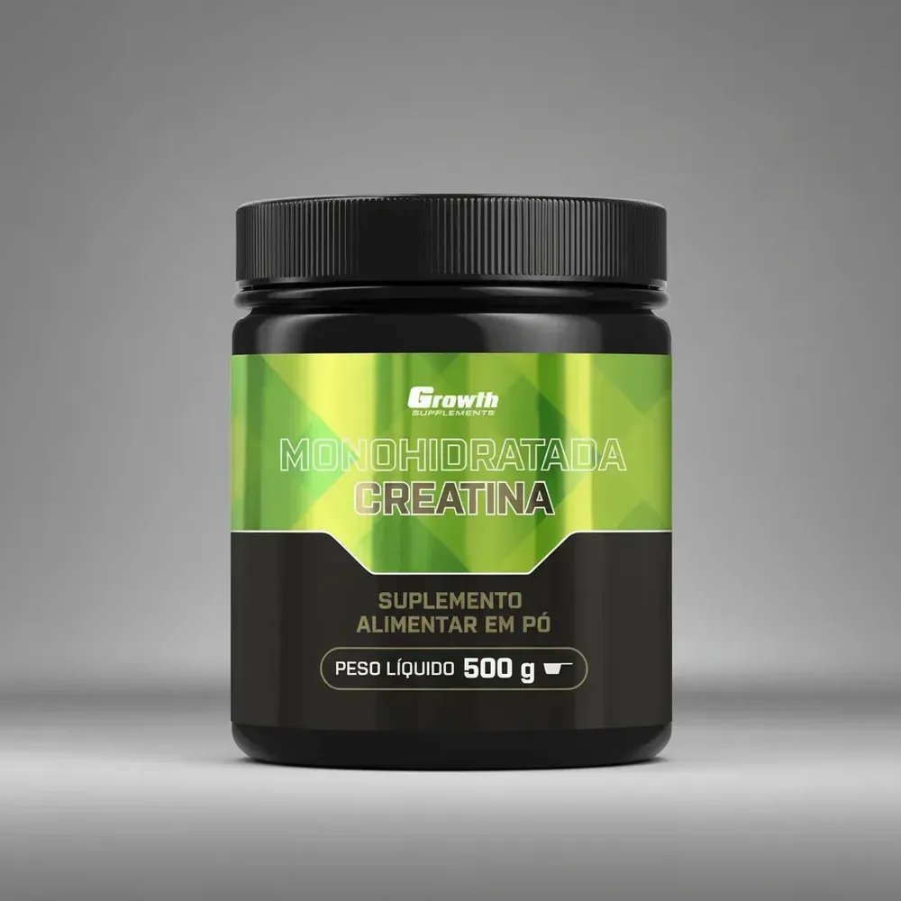 Creatina Monohidratada 500g Em Po Growth
