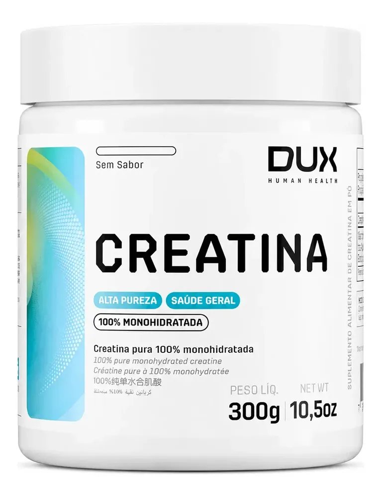Creatina Monohidratada Pote 300g Dux Nutrition