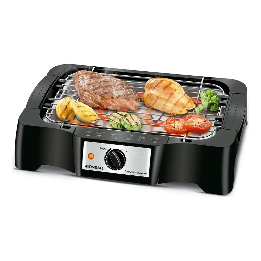 Churrasqueira Elétrica Mondial 1200w Ch-07 127v