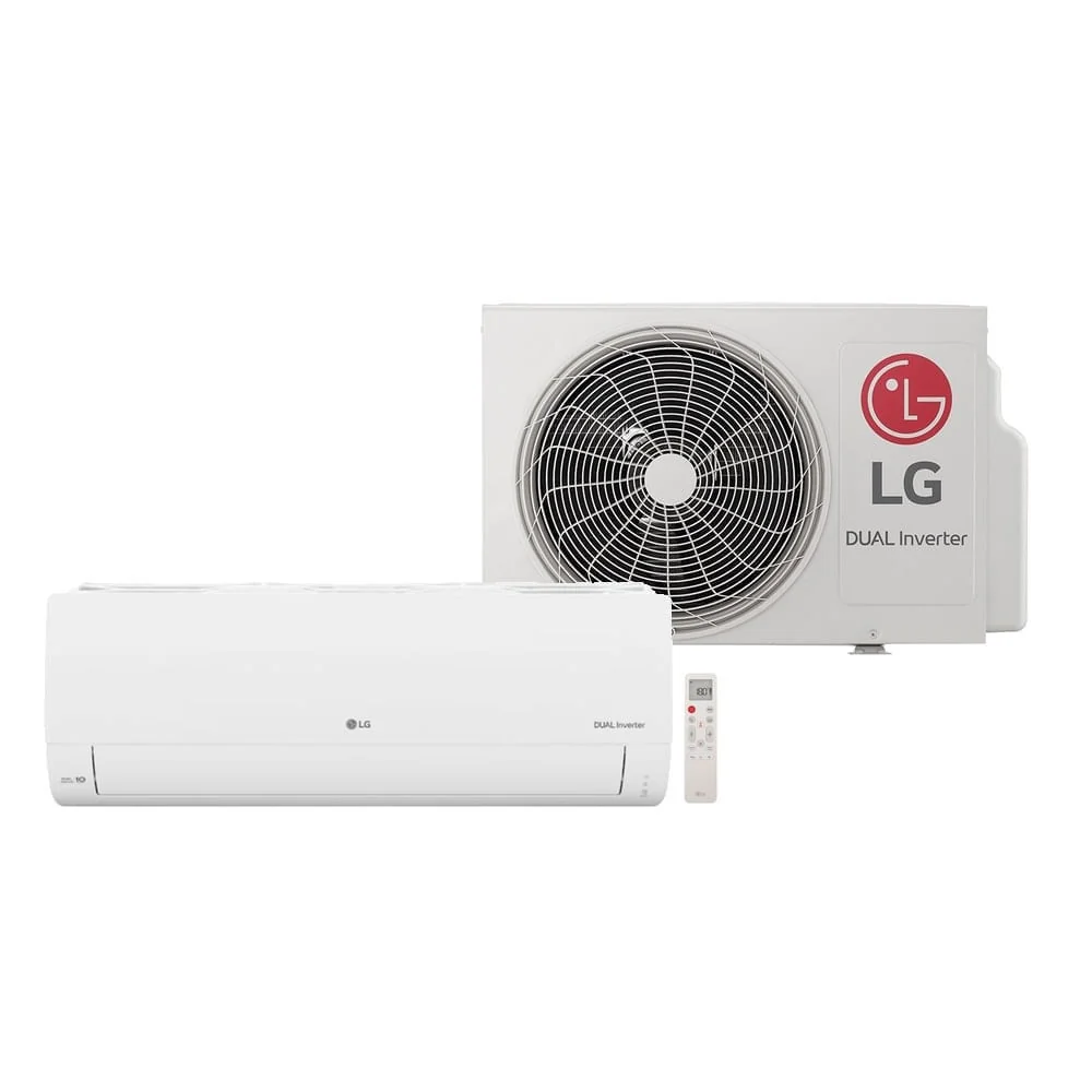 Ar Condicionado Split LG Dual Inverter AI Compact 9000 BTU/h Frio S3-Q09AAQAC - 220 Volts