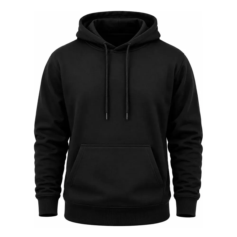 Blusa Moletom Canguru Liso Básico