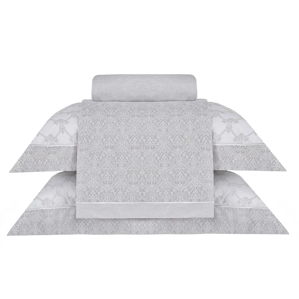 Buddemeyer Jogo de Cama Queen Gran Percalle Valence Estampado 4 peças
