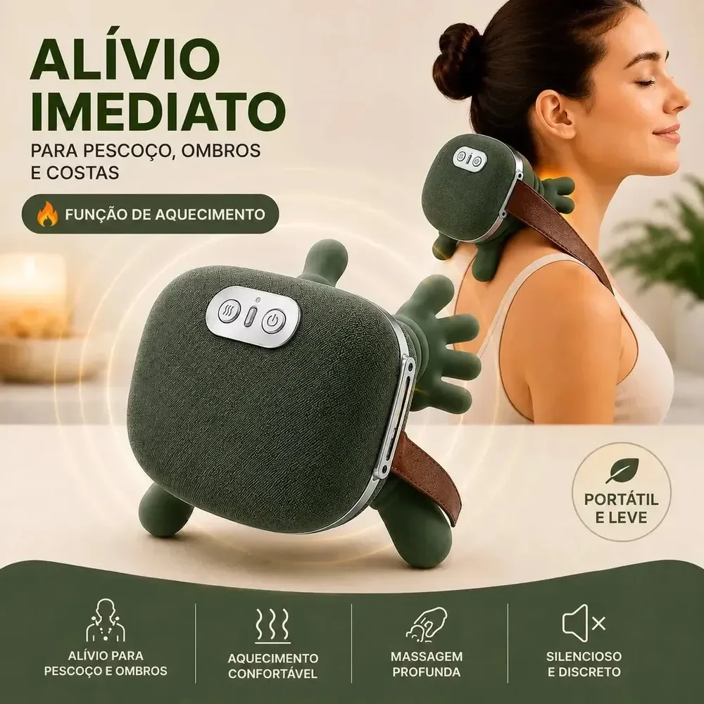 Massageador Pescoço Ombro Maozinha 3d