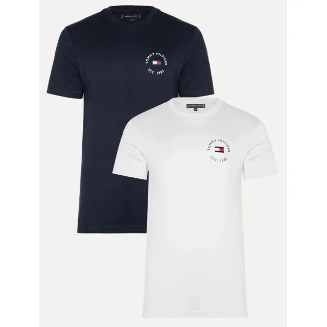 Kit com 2 Camisetas Tommy Hilfiger