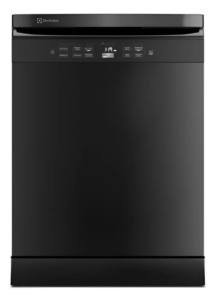 Lava-Louças Electrolux 14 Serviços Preta Experience LL14P 127V