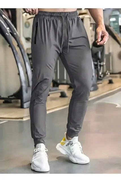 ⚫️ Calça Masculina Elastano Esportiva Fitness Treino Poliamida