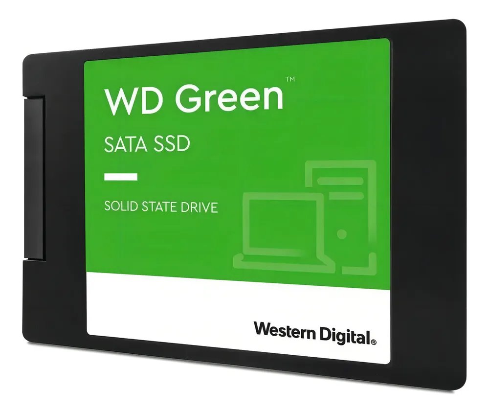 Disco sólido interno Western Digital WD Green WDS100T3G0A 1TB verde