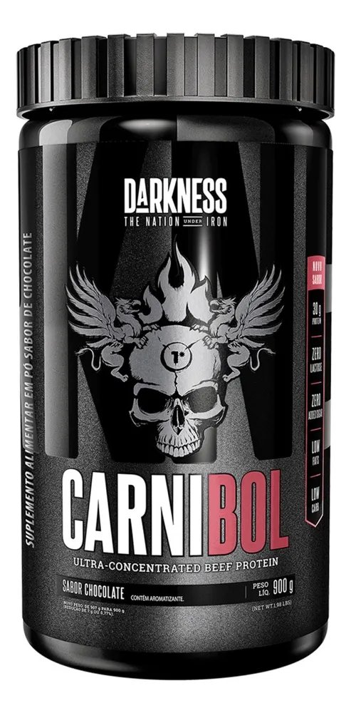 Darkness Carnibol Proteina Ultra Concentrada Chocolate 900g