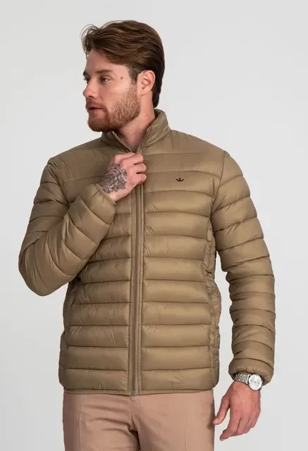Jaqueta Docthos Slim Puffer Masculina