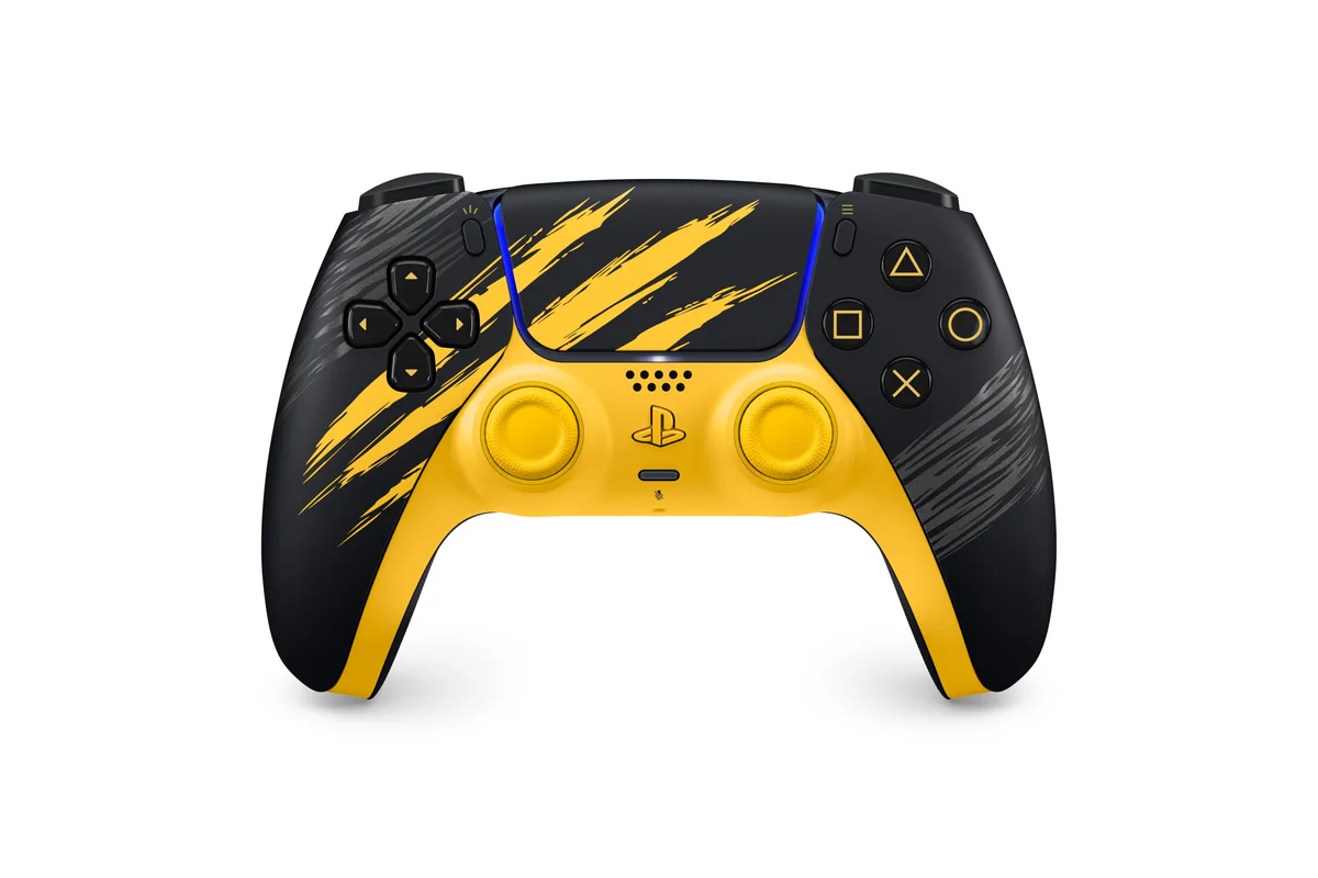 - Controle sem fio DualSense® – Edição Limitada Amarelo Marvel's Wolverine
