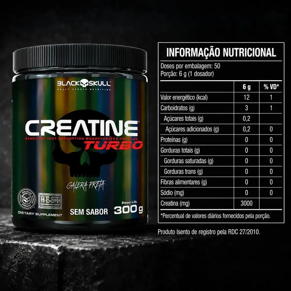 Black Skull Creatine Turbo 300g