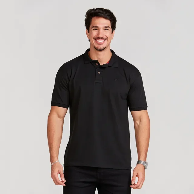 Camisa Polo Piquet Slim Manga Curta