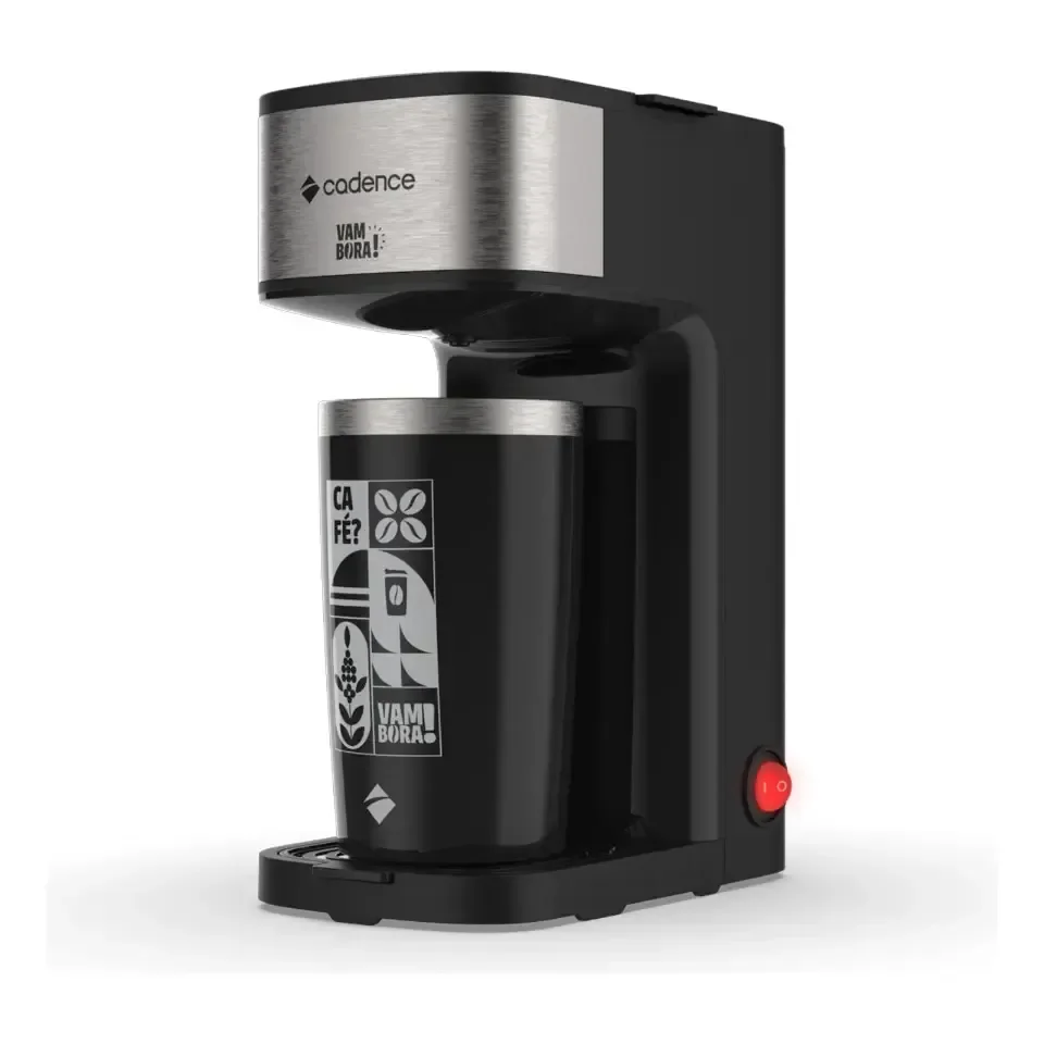 Cafeteira Elétrica Cadence Vambora 600w Com Copo Térmico 127v