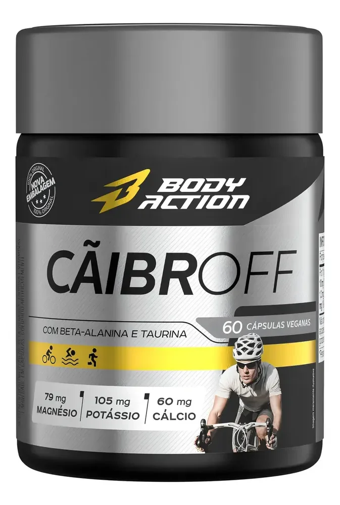 Cãibroff Body Action - 60 Cápsulas Anti Cãimbras
