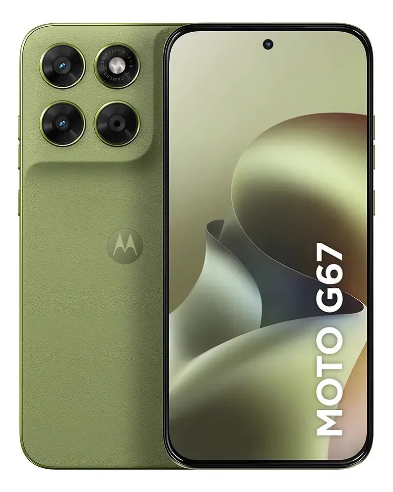 Motorola Moto G67 5g Dual Sim 256 Gb Verde Limão 4 Gb de RAM expansível até 12 GB, Poled 1,5k 5200 mAh, Gorilla Glass 7i