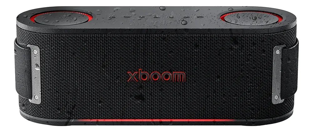 Caixa De Som Lg Xboom Bounce Bateria Recarregavel Ip67 Ate 30h De Reproducao Bluetooth 53 Luzes…