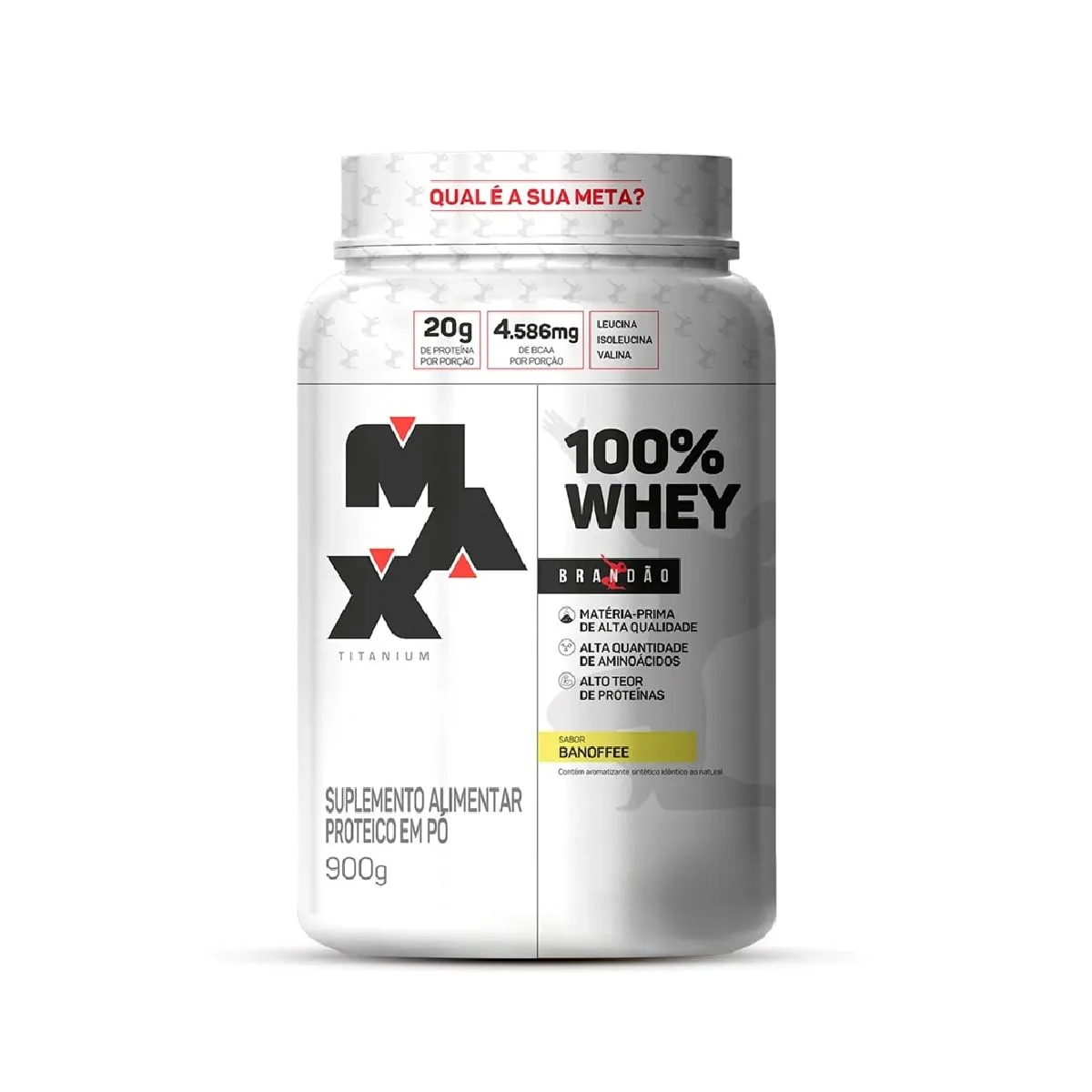✨100% Whey (900g), Banoffee, Max Titanium✨️