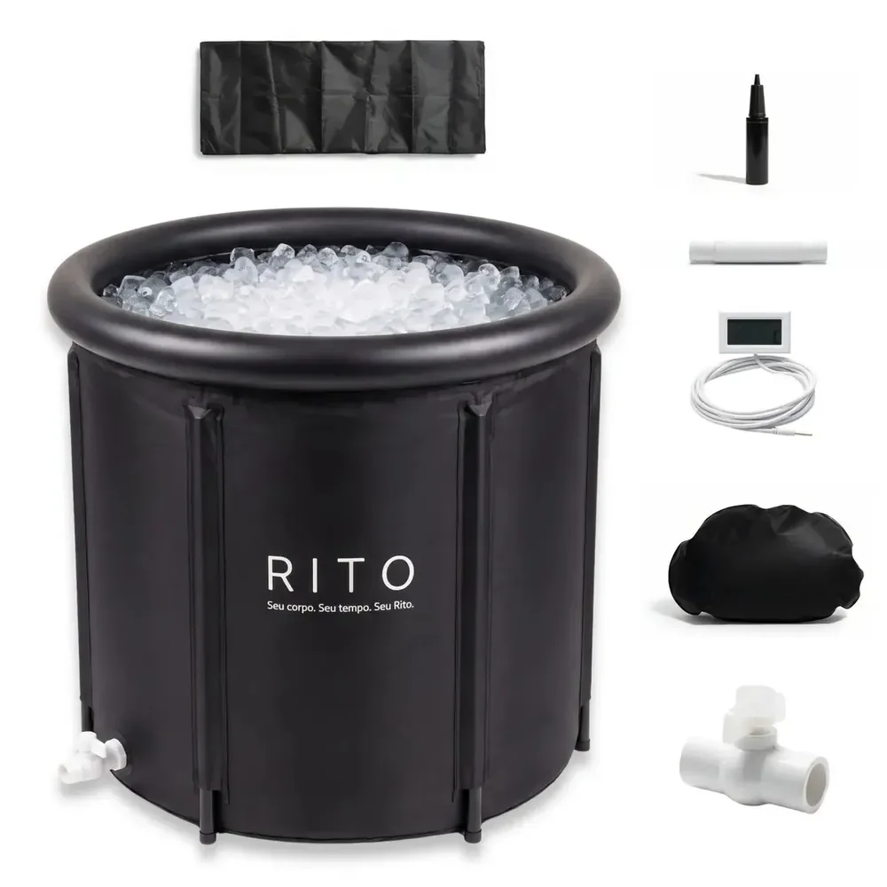 Banheira De Gelo Inflável Rito START 400 Litros Profissional