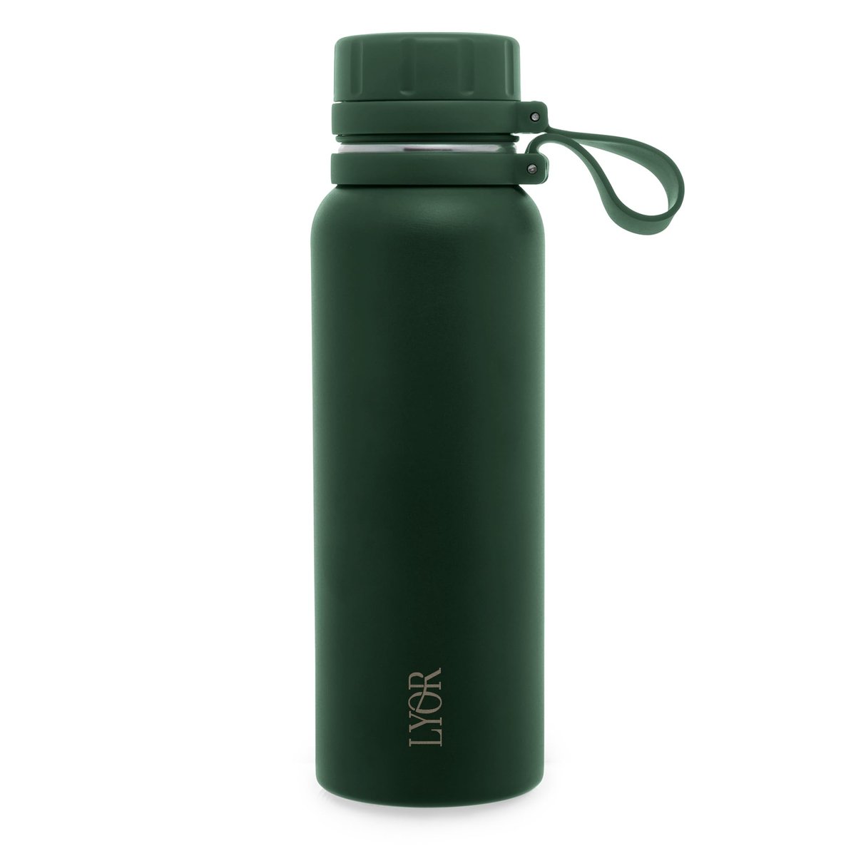 ✨LYOR - Garrafa Térmica de Aço Inox Explorer Verde 650ml✨️