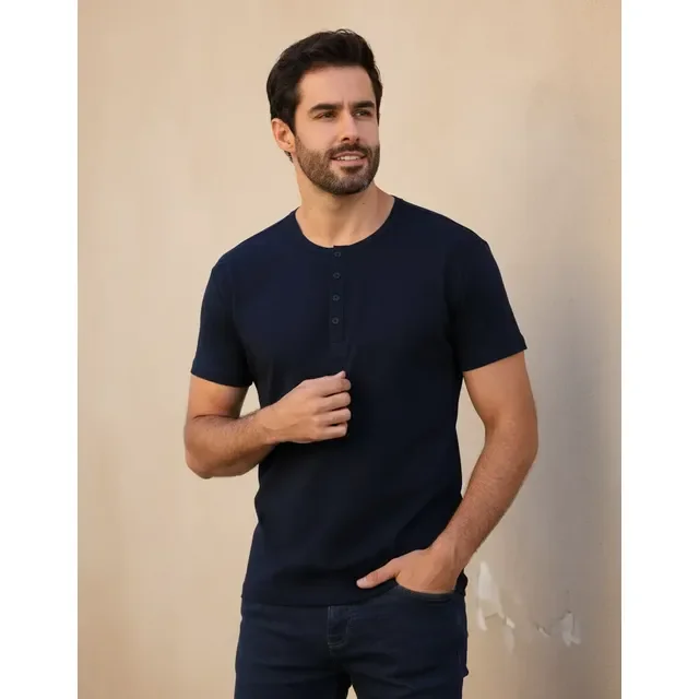 Camiseta Henley Anistia Fit Algodão