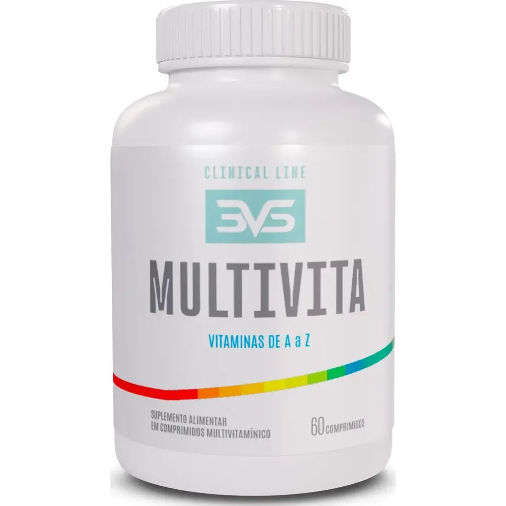 Multivitamínico 3VS De A A Zinco 60 Doses