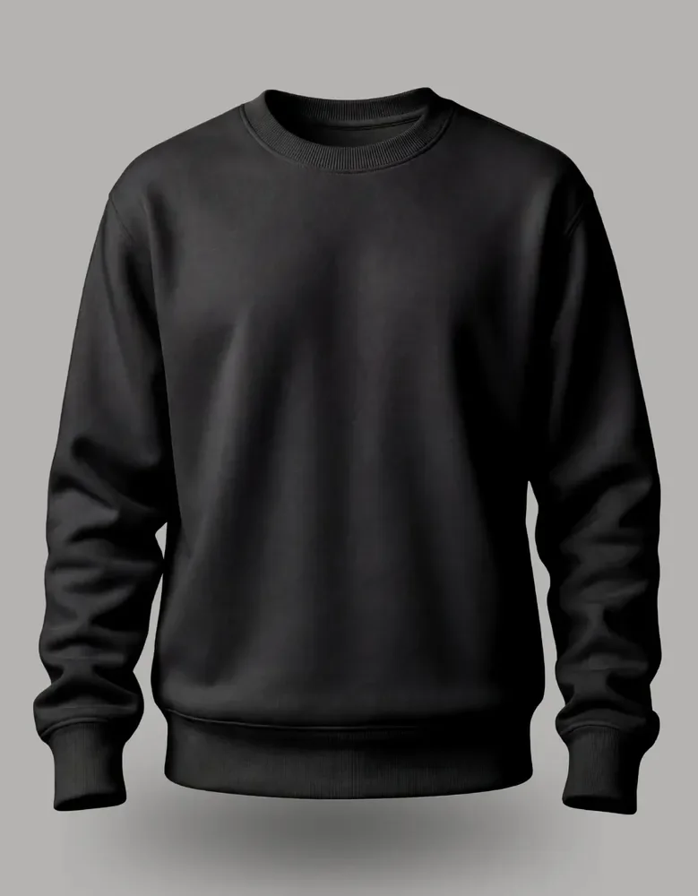 Moletom Blusa Frio Unissex Gola Redonda Careca