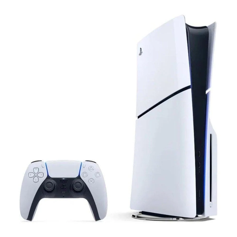 🛒PlayStation 5 Slim Disk 1TB 1 Controle Branco Sony