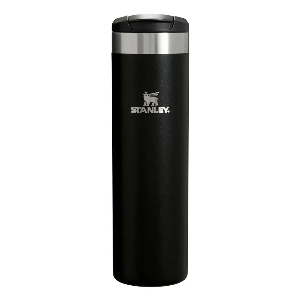 ✨Garrafa Térmica Stanley Aerolight Transit Slim Black 2.0 591ml Liso✨️