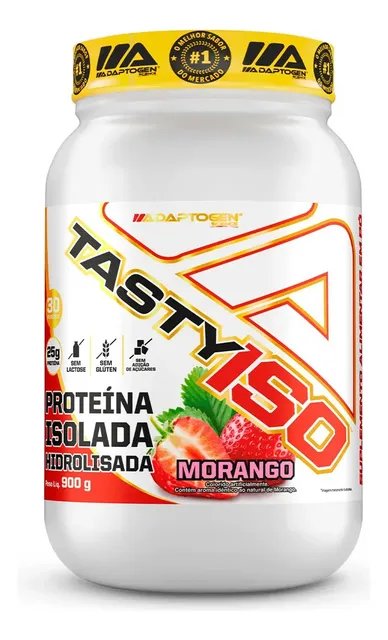 Tasty Iso 900g Whey 100% Hidrolisado E Isolado - Adaptogen