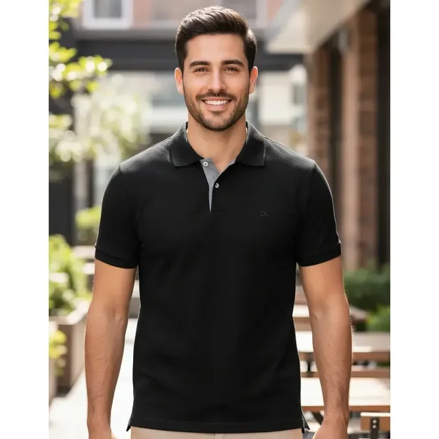 Camisa Gola Polo Ogochi Slim (6 cores)