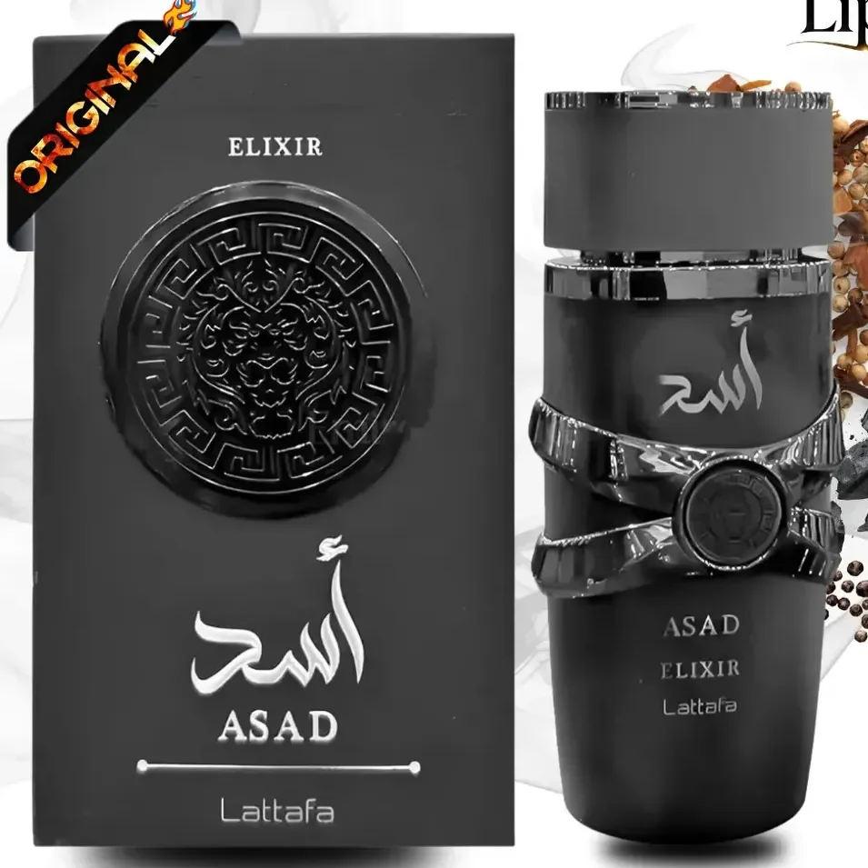 Perfume Asad Elixir 100ml Eau De Parfum Original Edp Lançamento 2026 Original C/ Nf