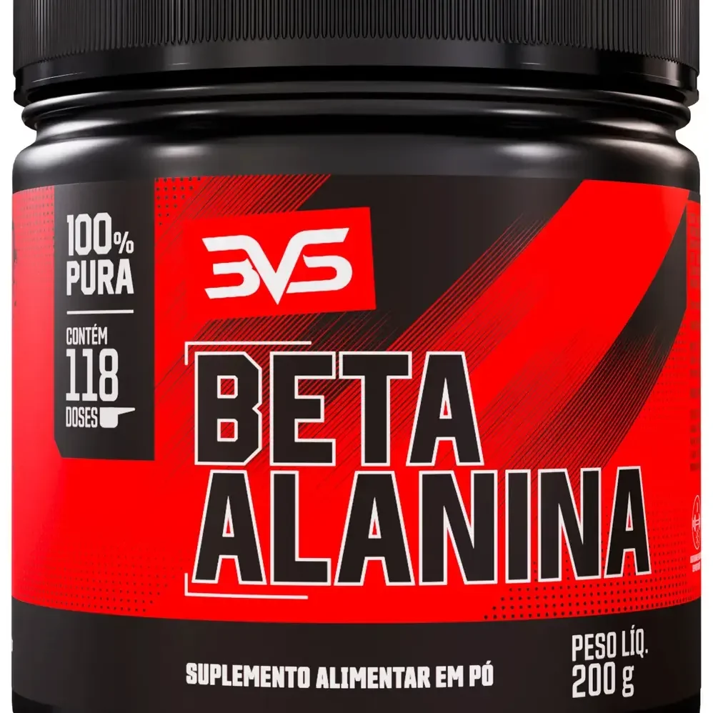 Beta Alanina 200g - 100% Pura - 3VS Nutrition