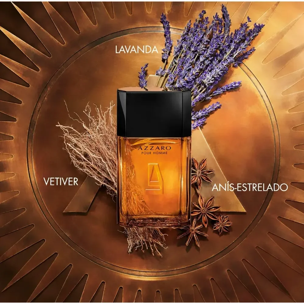 Kit Azzaro Pour Homme Edt 100 Ml + Gel De Banho 75 Ml