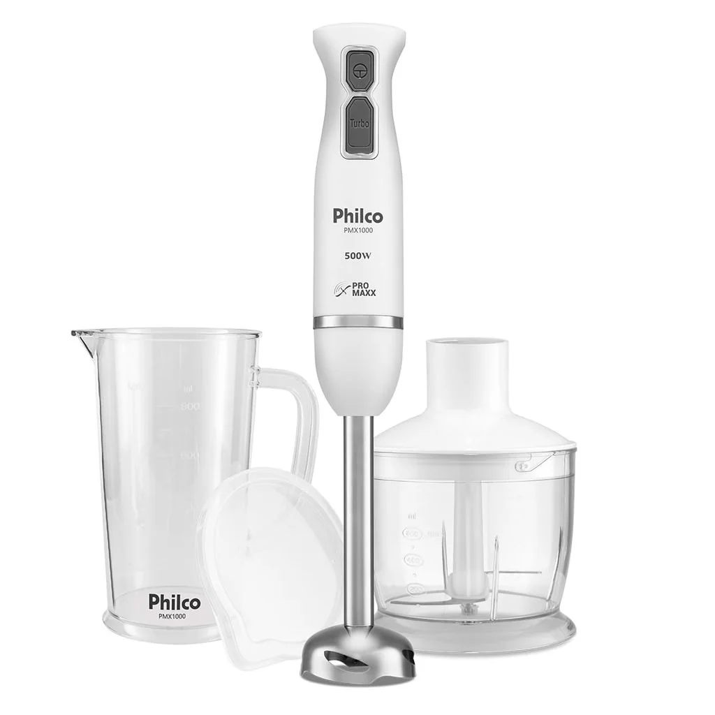 ✨Mixer Philco 4 Lâminas Pro Maxx 2 e 1 500W PMX1000✨️