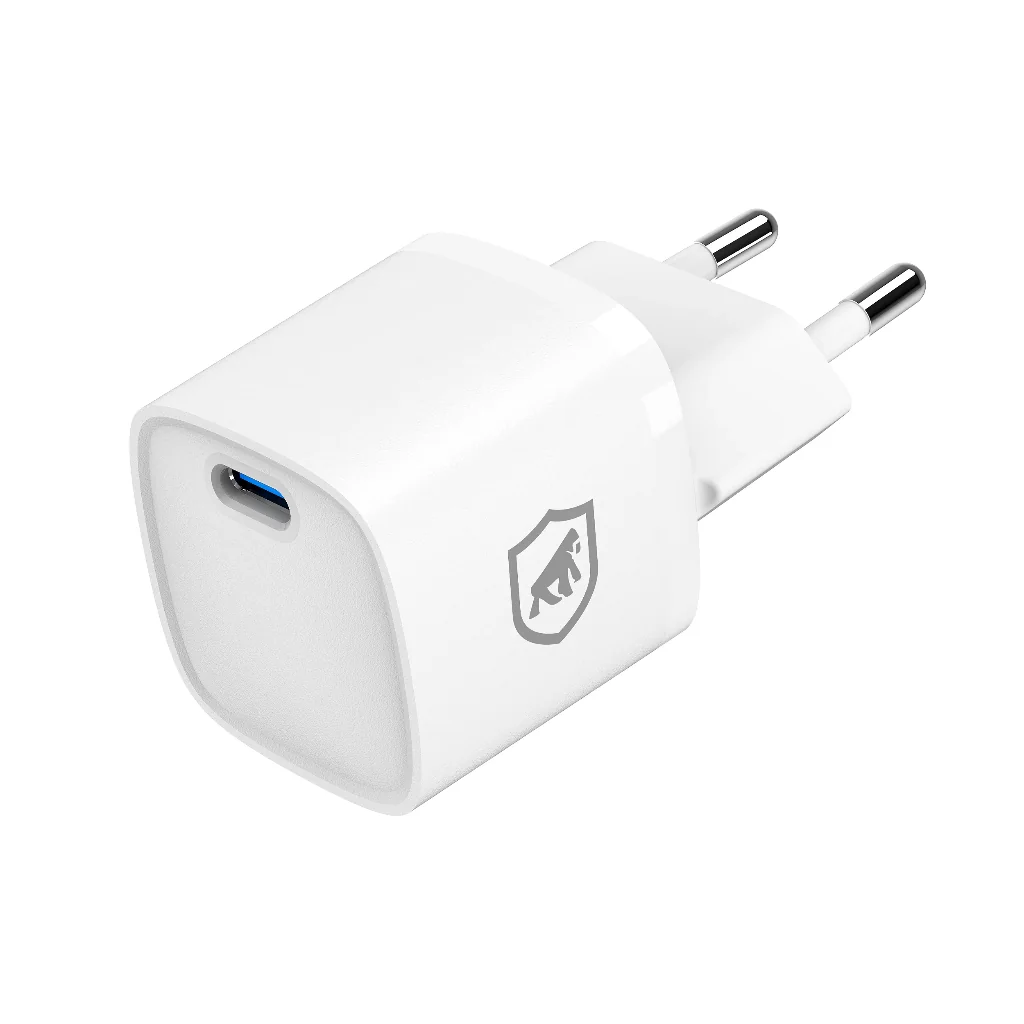 Carregador De Parede Turbo Super Rápido Gan Ultra Slim Tipo C 20w Compatível C/ iPhone E Android