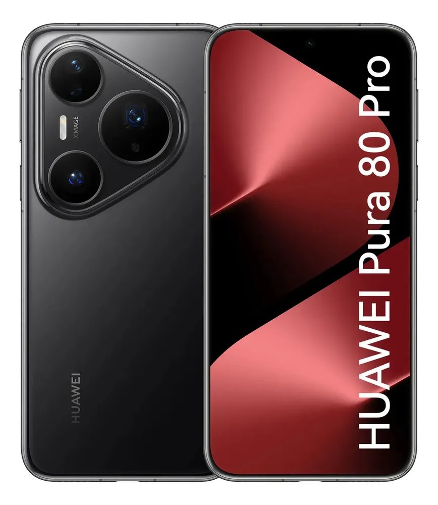 Smartphone HUAWEI Pura 80 Pro 12GB+512GB Câmera Ultra-iluminação de 1 Polegada Câmera 5.170 mAh Dual SuperCharge