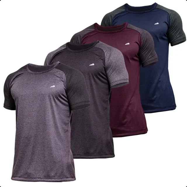 ⚫️ 4 Camisetas Masculina Dry Fit Premium Camisa Academia