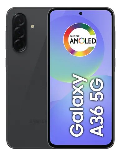 ✨Smartphone Samsung Galaxy A36 5G 128GB 6GB RAMCâmera Tripla Traseira de até 50MP Selfie 12MP Tela 6.7" - Preto✨️