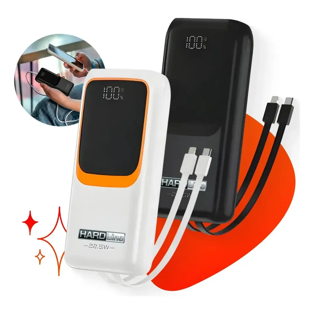 Carregador Portátil Power Bank Turbo 20000mah