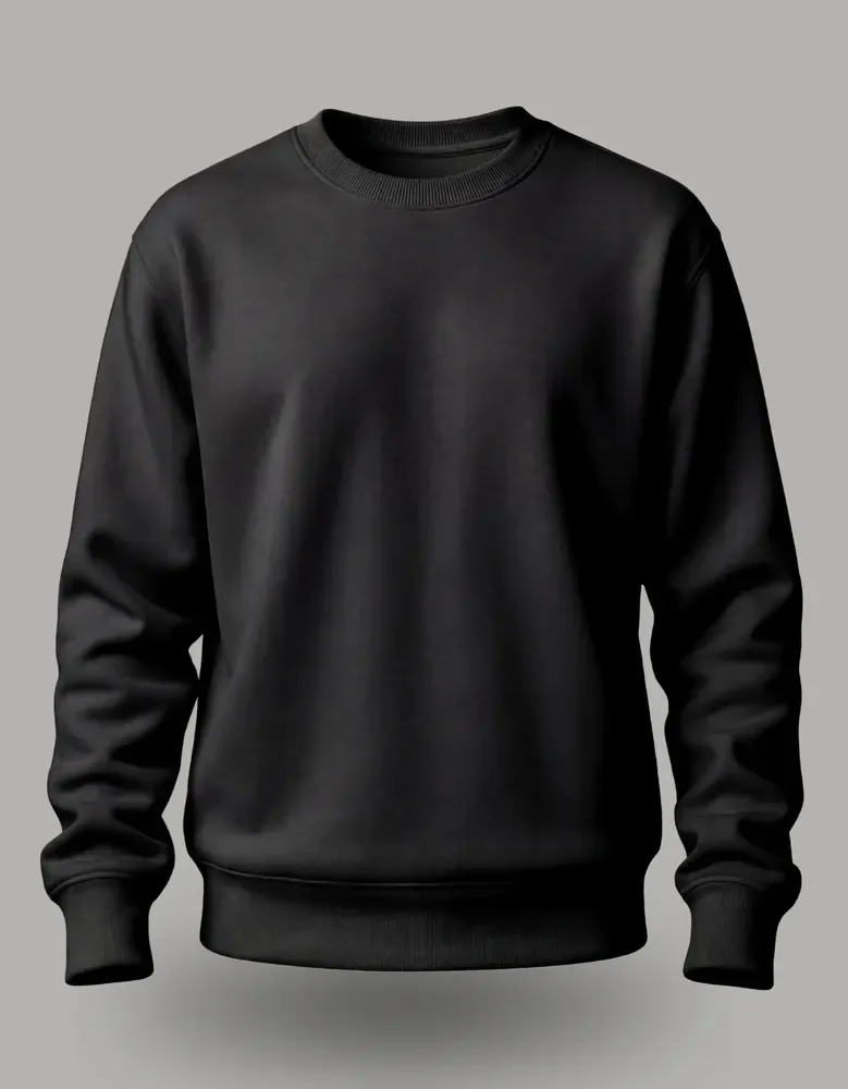 Moletom Blusa Frio Unissex Gola Redonda Careca