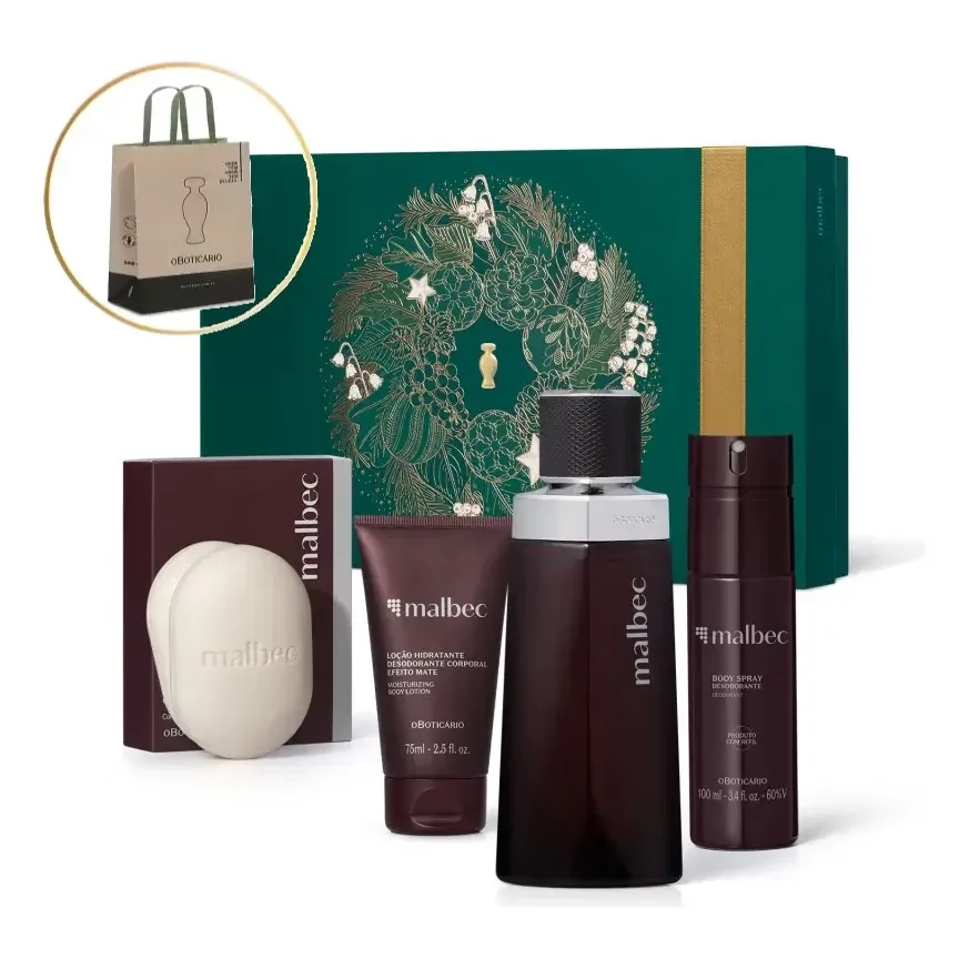 Kit Malbec (4 itens) O Boticário