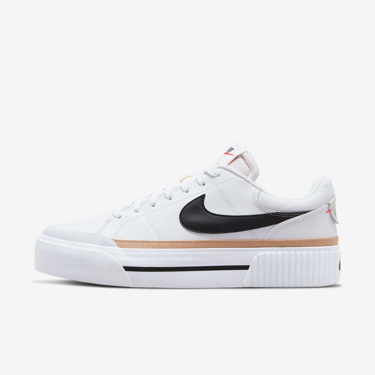 Tênis Nike Court Legacy Lift “White Black” (35 a 40)