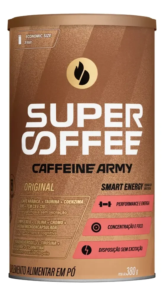 Supercoffee Tradicional Economic (380g) Caffeine Army