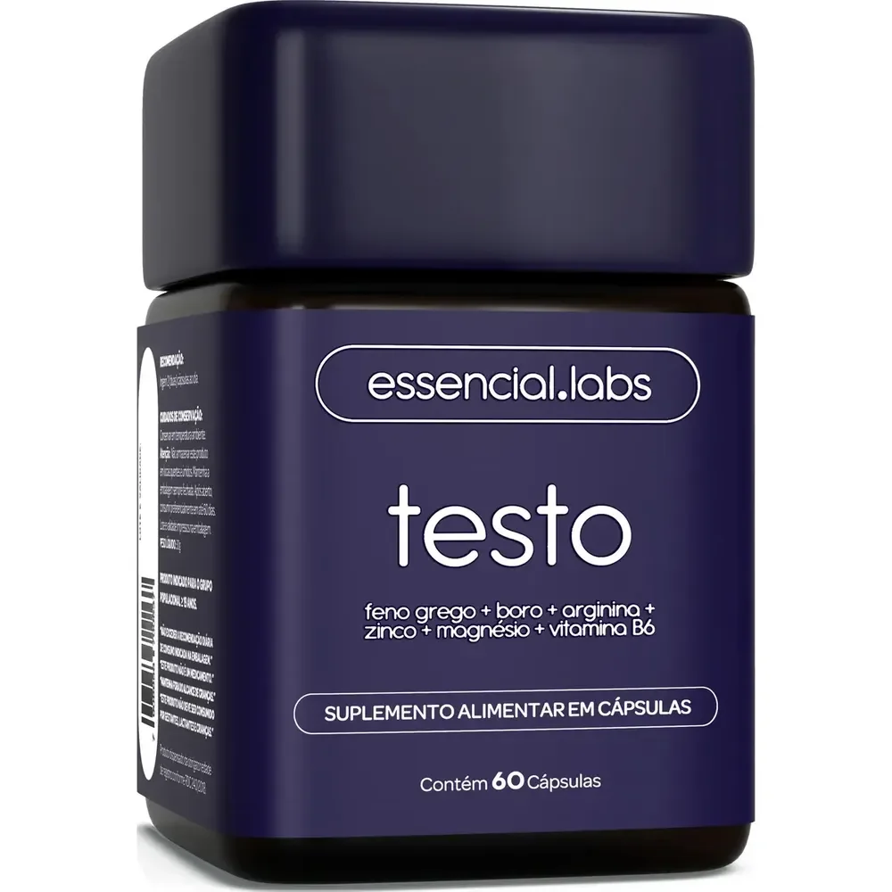 Testo Essencial 60 Cápsulas