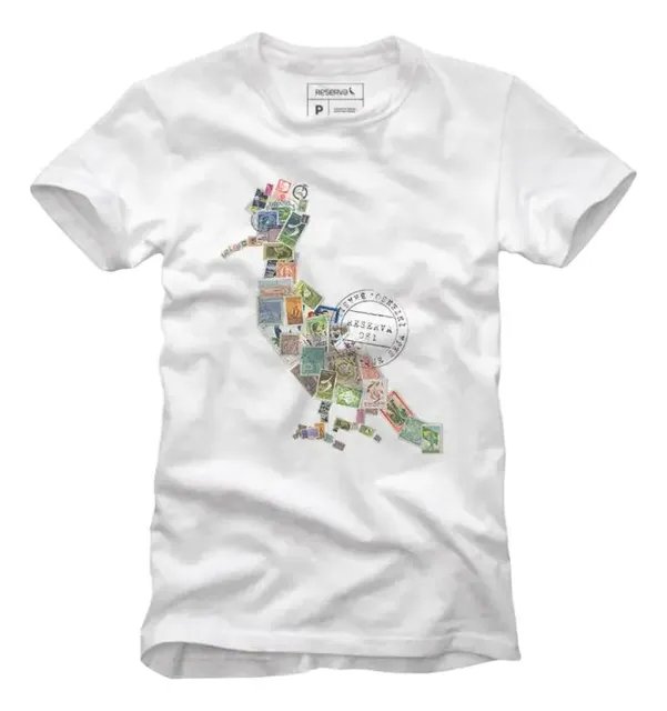 Camiseta Reserva Algodão Pica Pau Selo