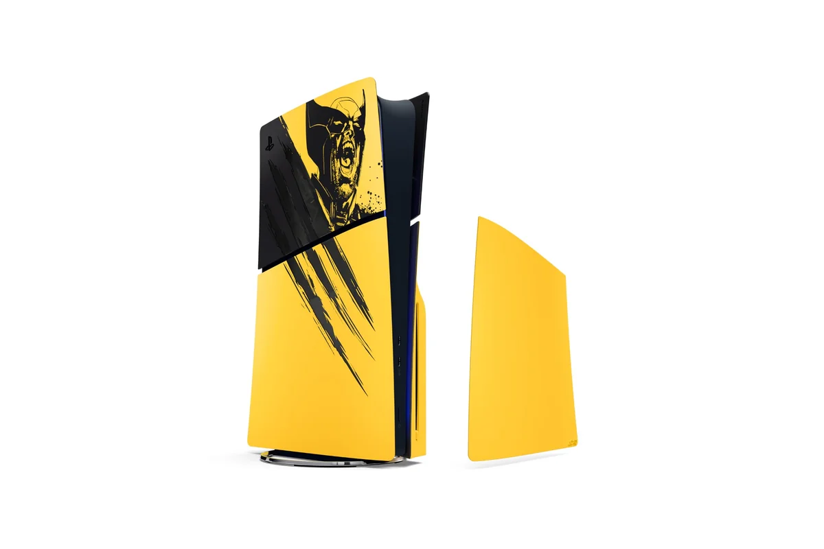 Tampas do console PlayStation®5 – Marvel's Wolverine Edição Limitada Amarelo