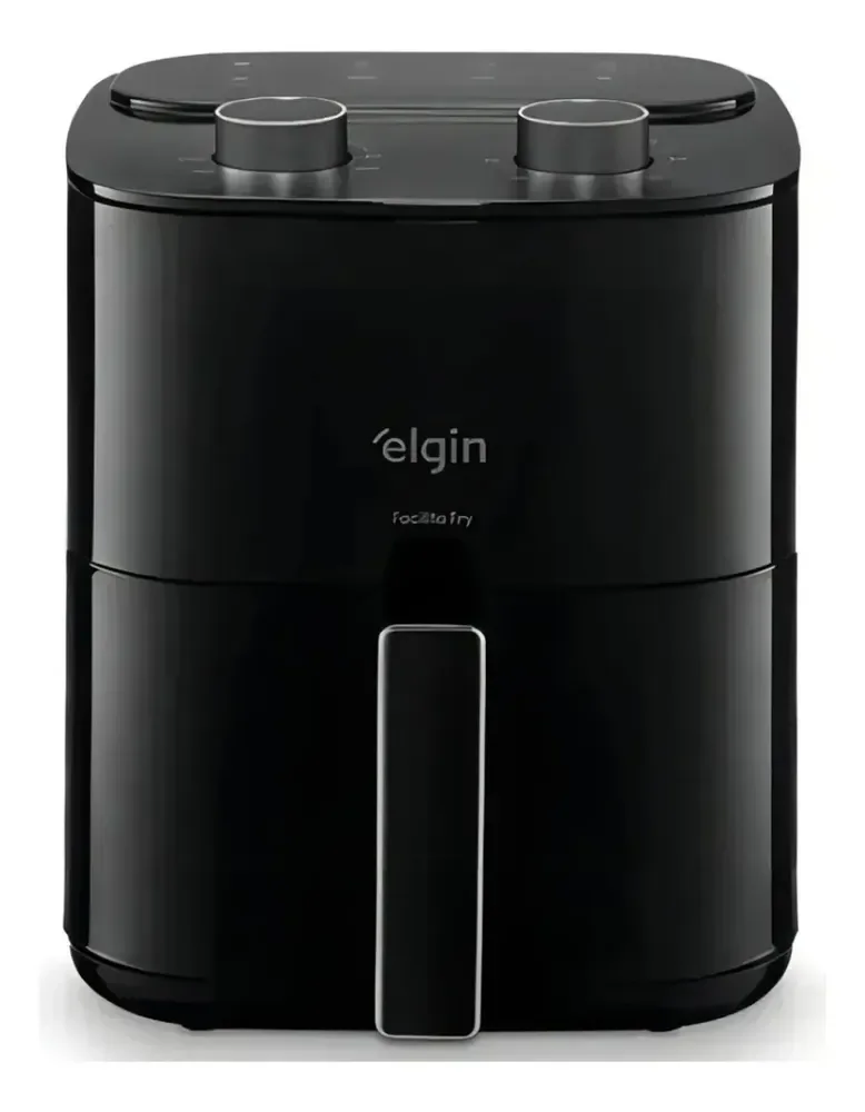 Fritadeira Air Fryer Facilita Fry 3,5litros Preta Elgin 220v